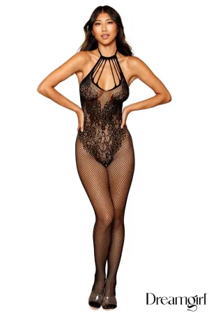 Dreamgirl Halter Bodystocking