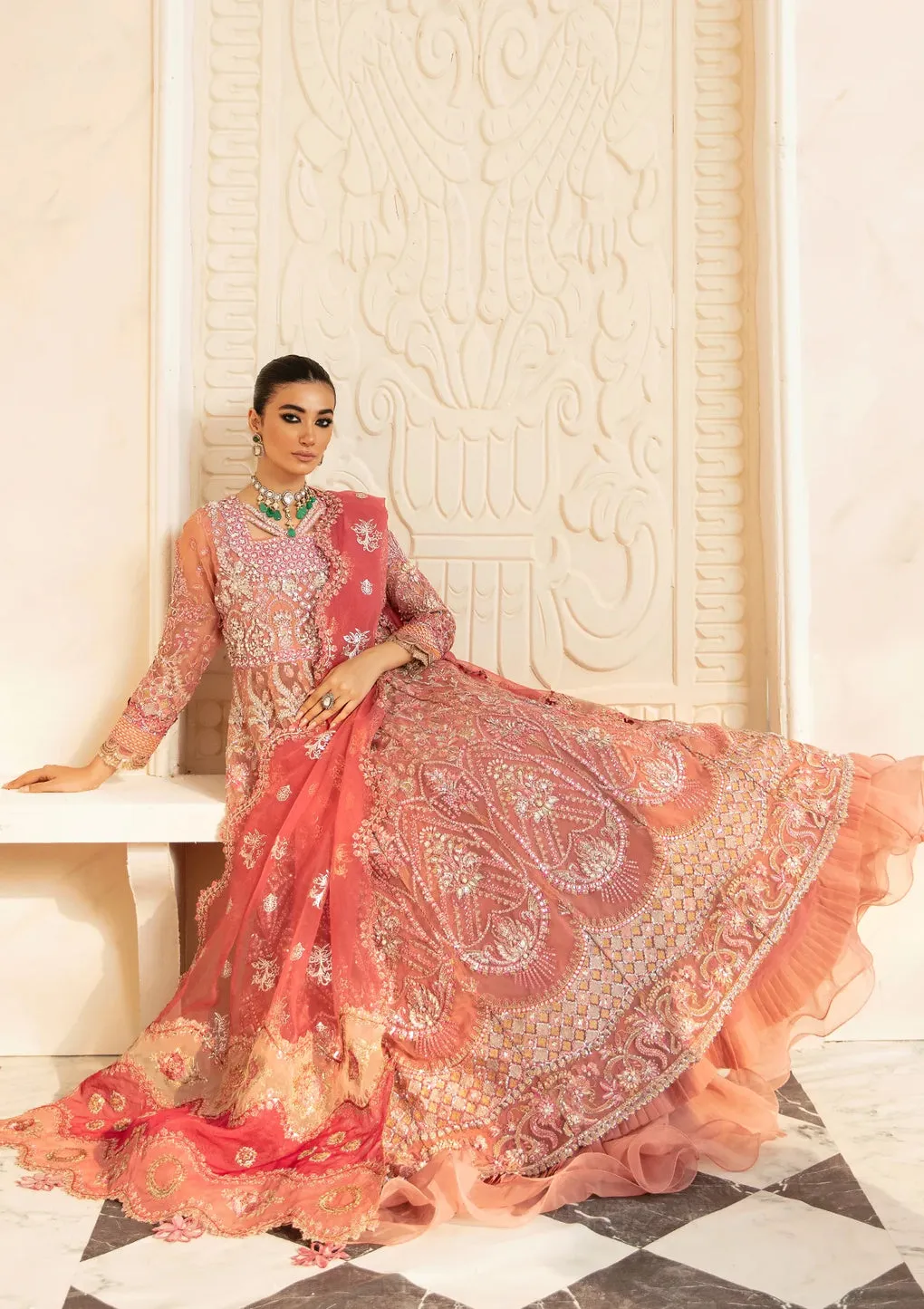 ELAF | ELAF PREMIUM  2023 LUXURY HANDWORK COLLECTION'23 | PAREEZAH