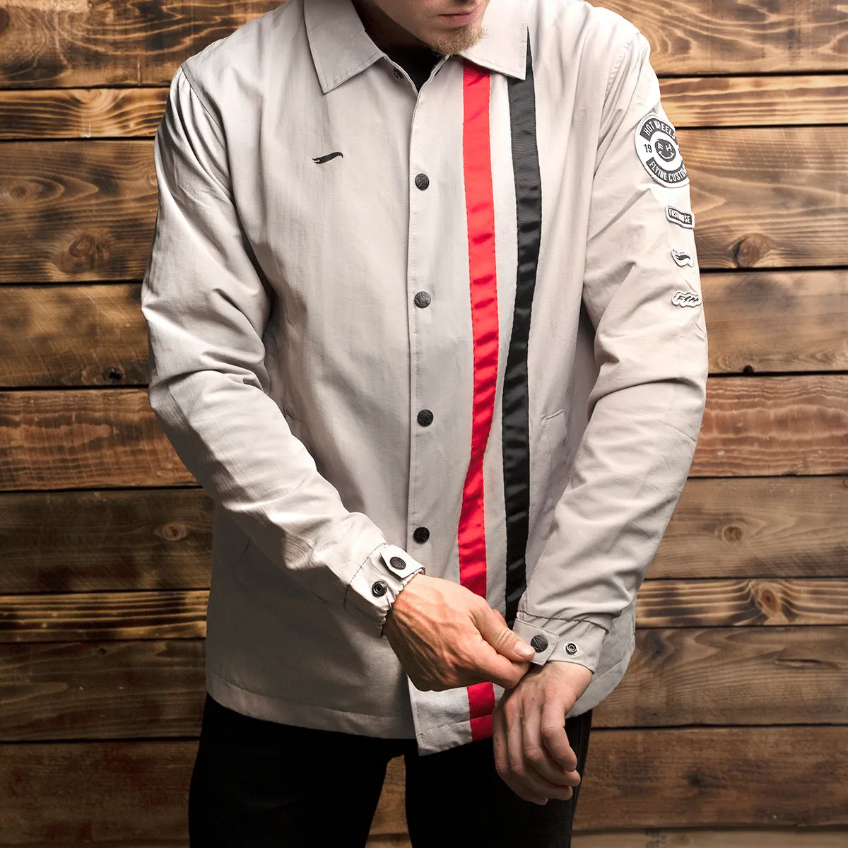 Elite Hot Wheels Jacket - Light Gray