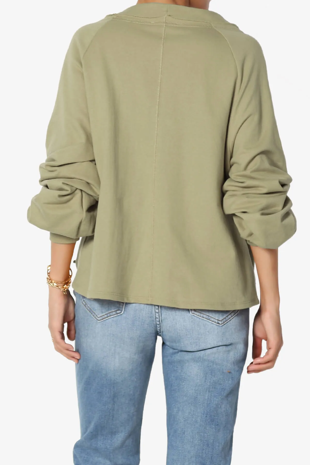 Embark Barrel Long Sleeve Terry Cardigan