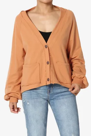 Embark Barrel Long Sleeve Terry Cardigan