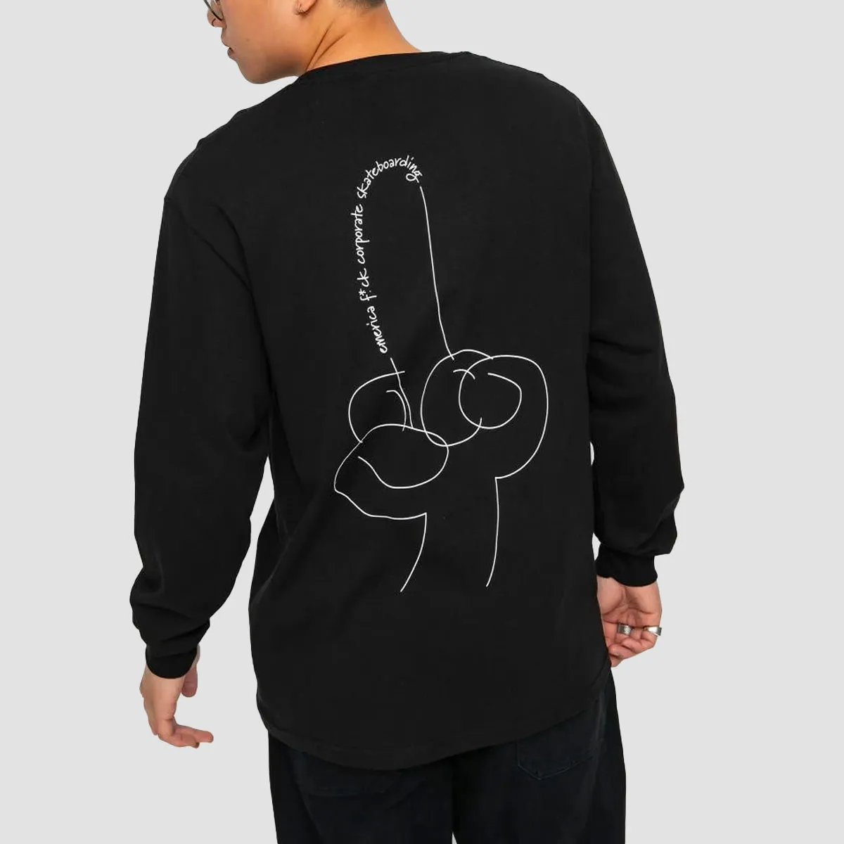 Emerica Eff Corporate Longsleeve T-Shirt Black