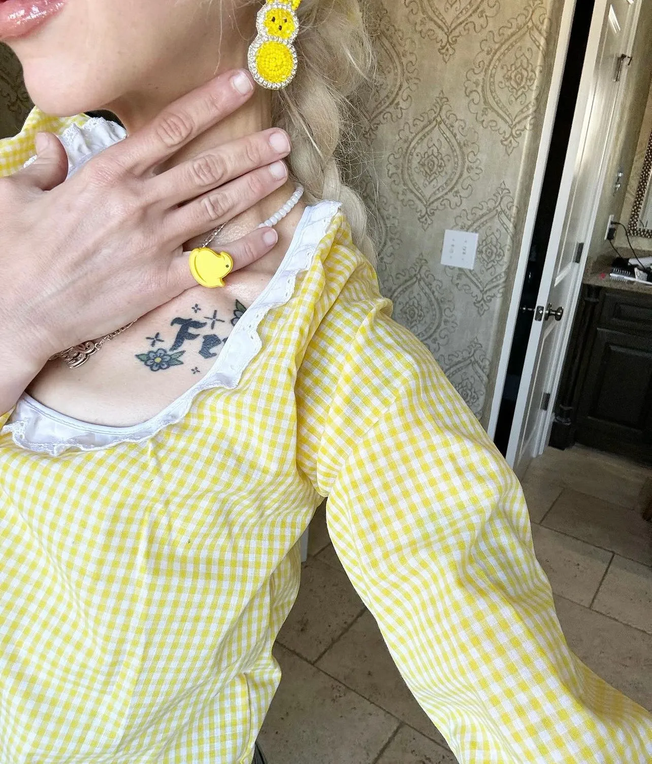 Emmylou Gingham Blouse