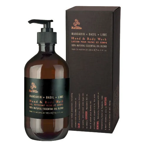 Equilibrium Mandarin, Basil & Lime Hand & Body Wash