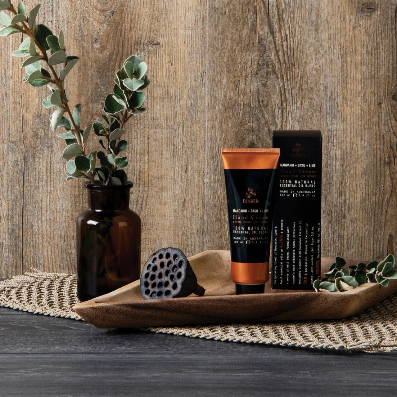 Equilibrium Mandarin, Basil & Lime Hand Cream