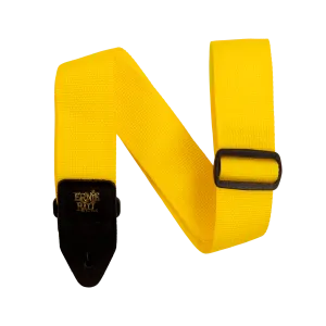 Ernie Ball Polypro Guitar Strap - Yellow & Black