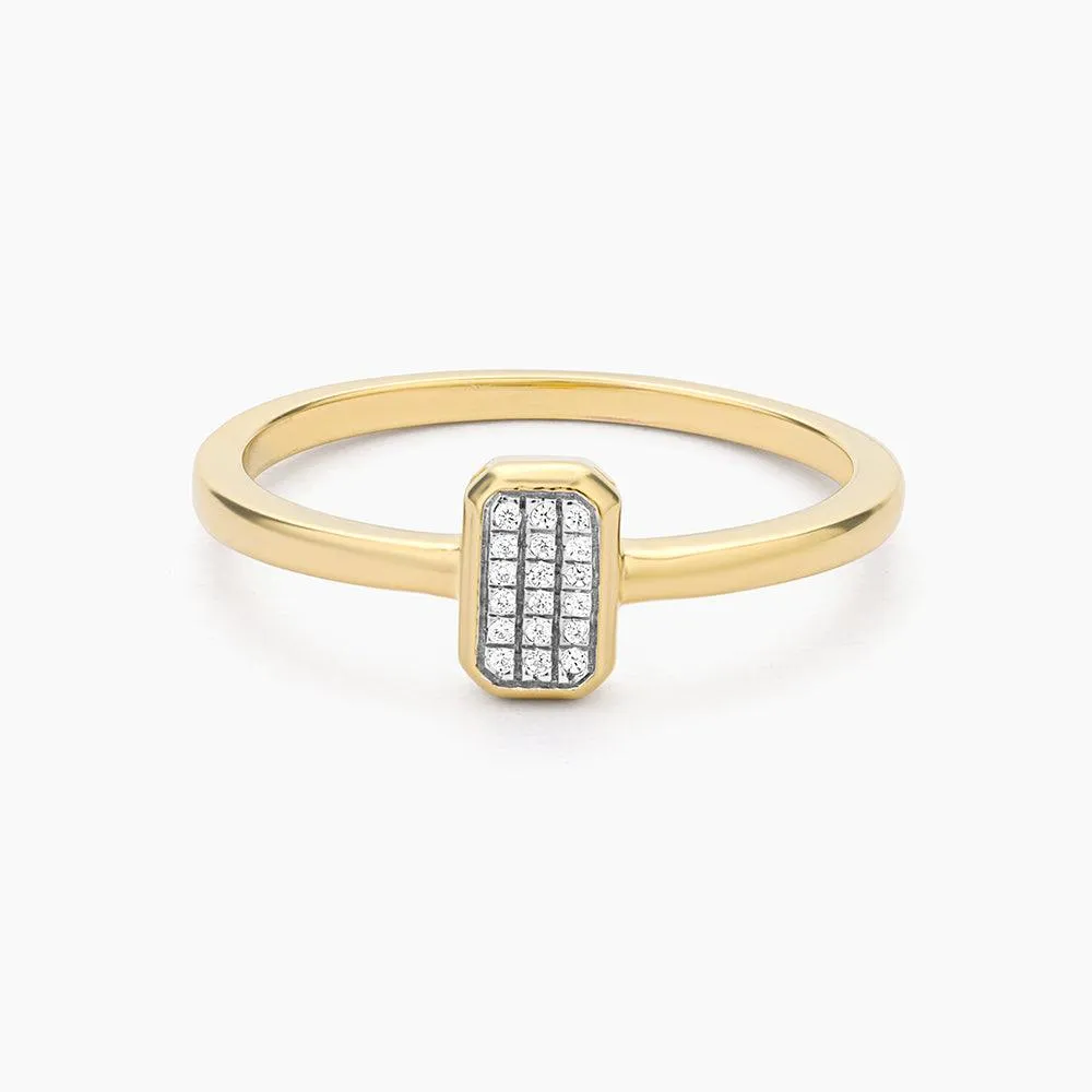 Even Emerald Statement Ring