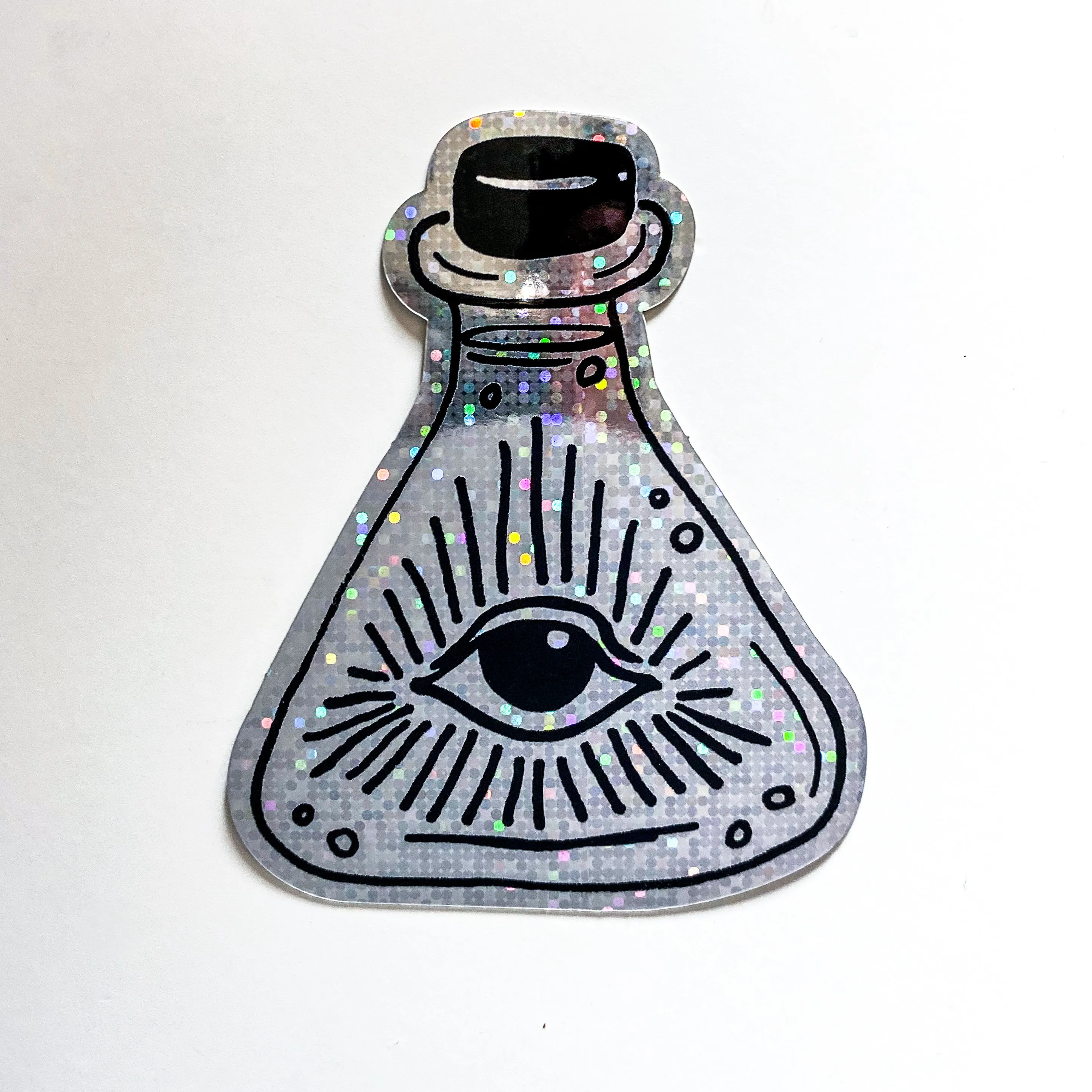 Eye Potion Glitter Sticker