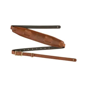 Fender Mustang Saddle Guitar Strap, Cognac