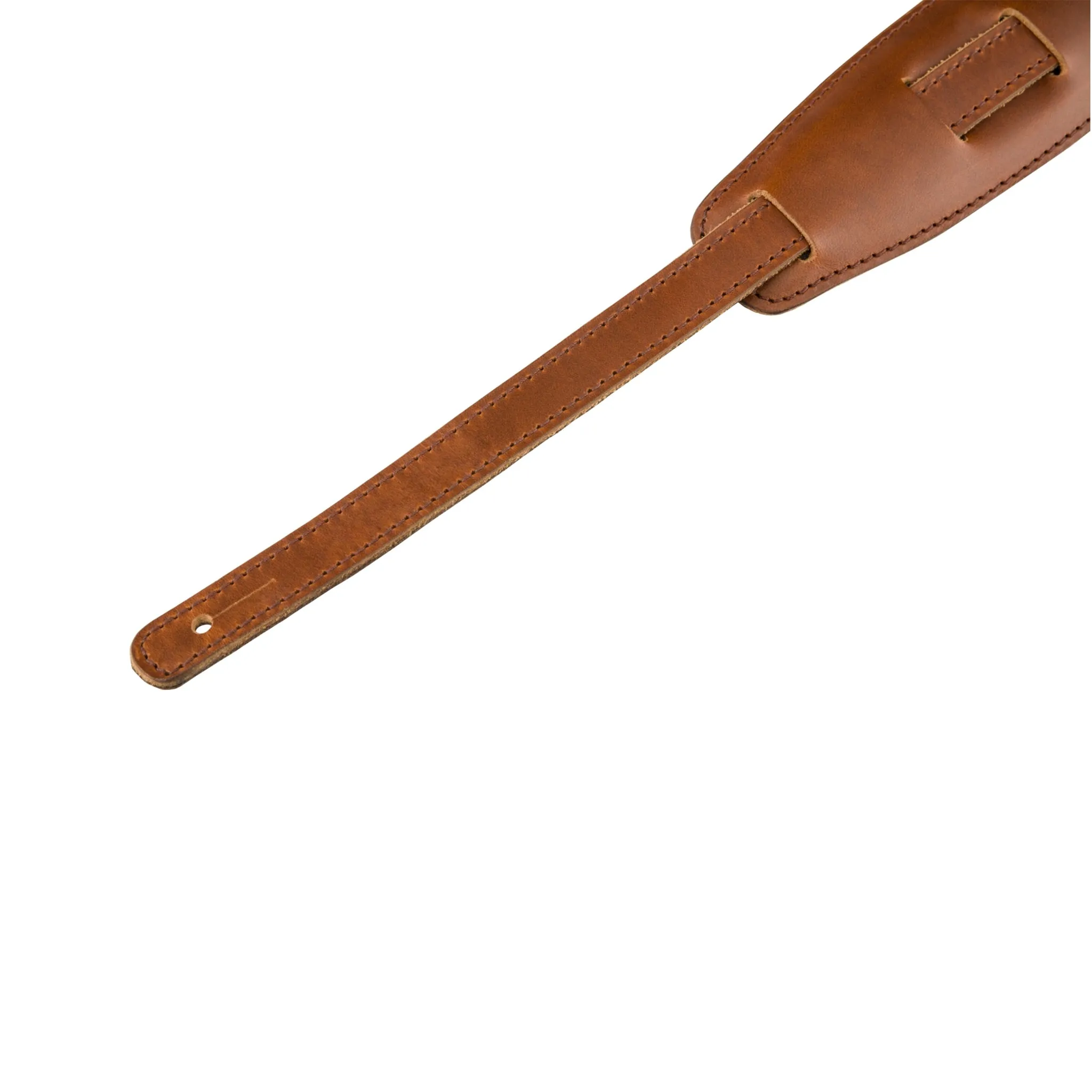 Fender Mustang Saddle Guitar Strap, Cognac