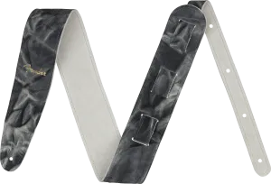 Fender Tie Dye Leather Strap 2"
