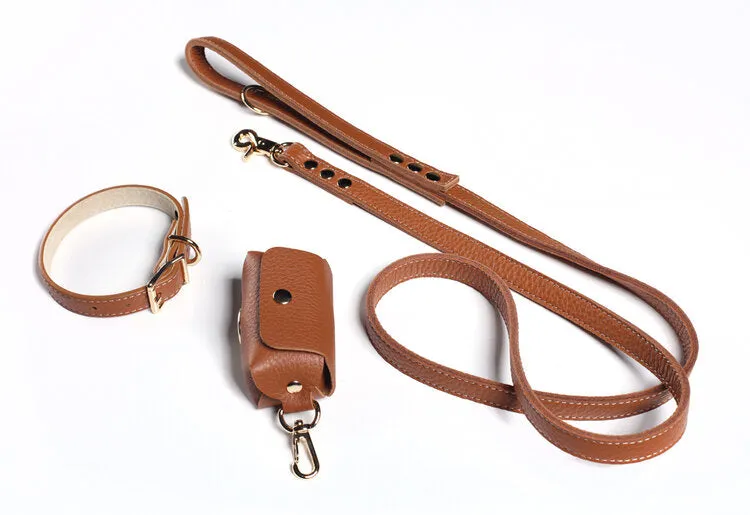 Fine Doggy Leather Collar