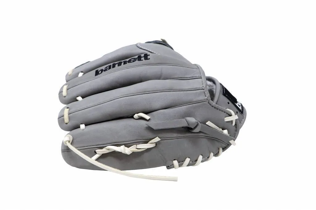 FL-117 high quality baseball and softball glove, leather, infield / fastpitch 11.7, light grey