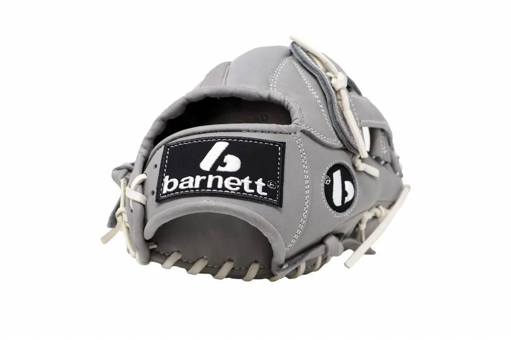 FL-117 high quality baseball and softball glove, leather, infield / fastpitch 11.7, light grey