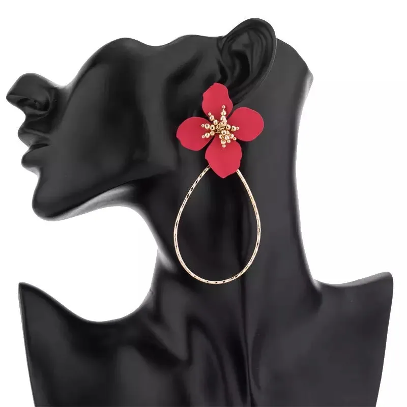 FLEUR STATEMENT EARRINGS