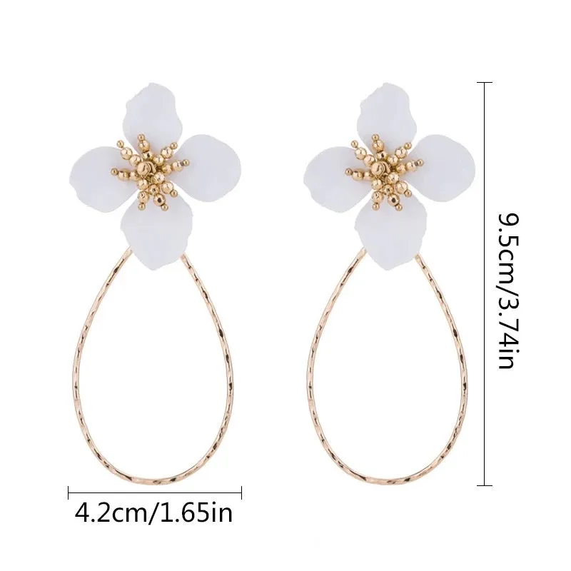 FLEUR STATEMENT EARRINGS