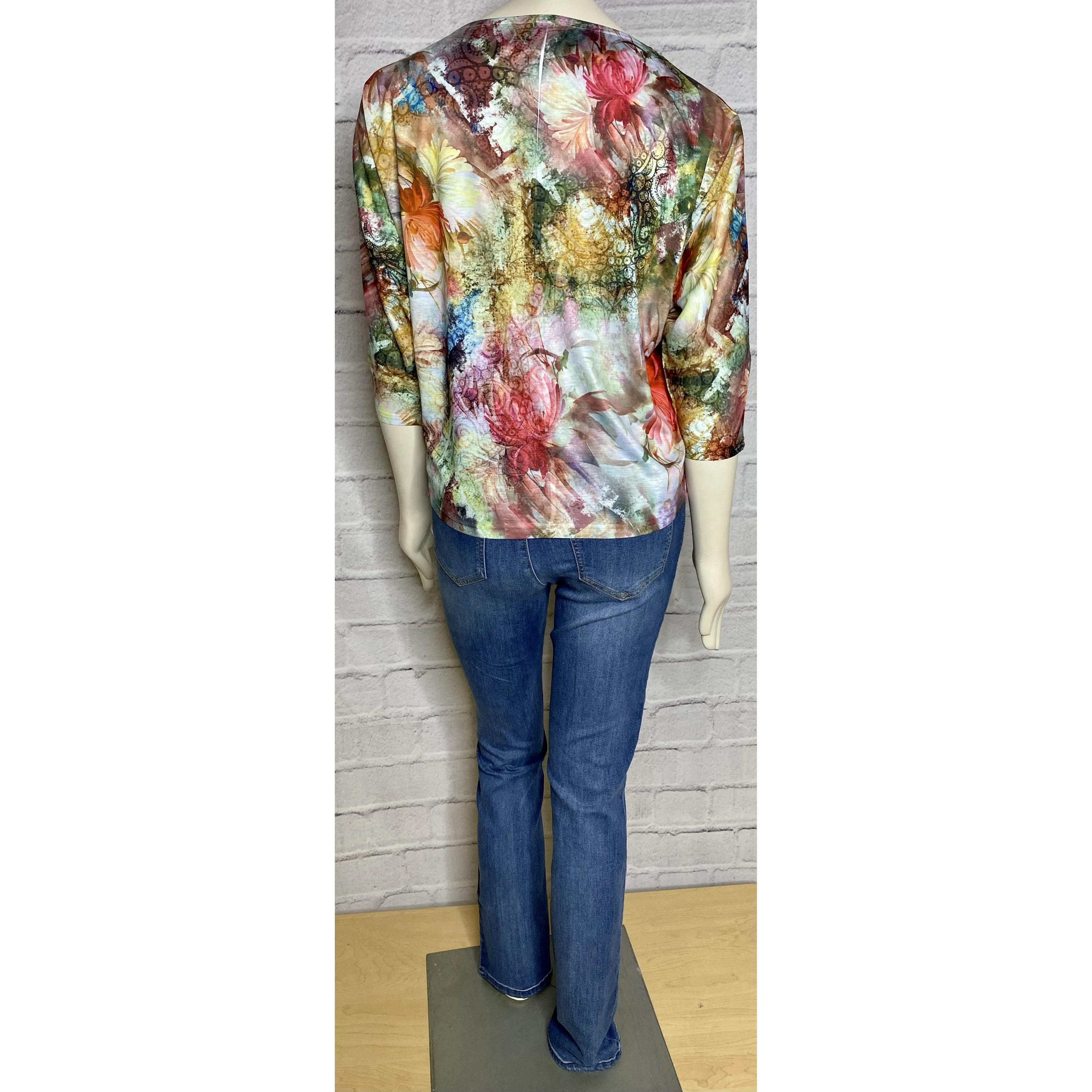 Floral Beaded Spring Dolman