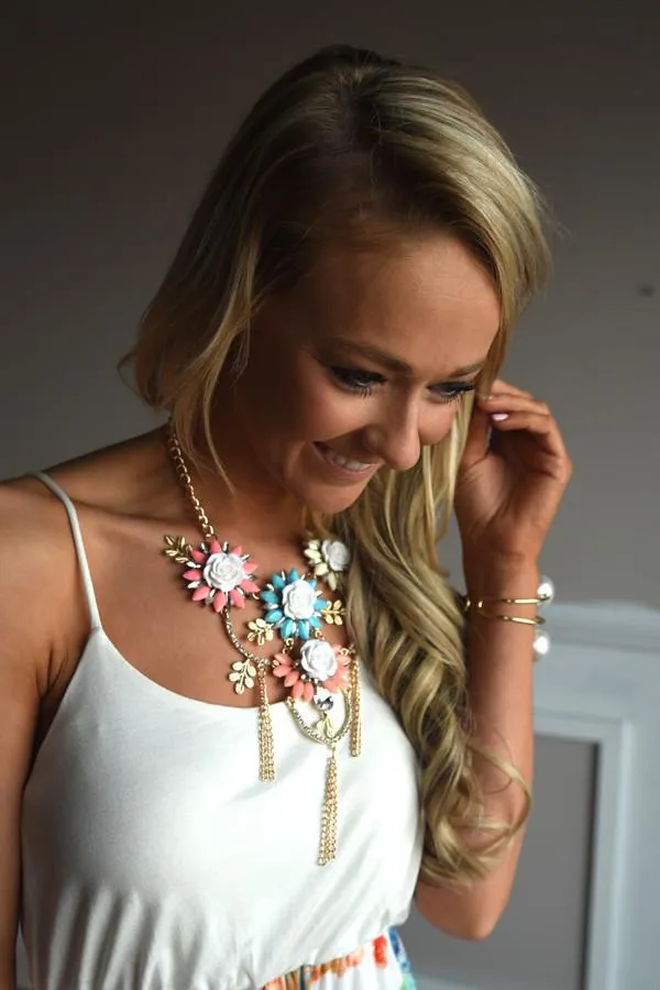 Floral Statement Necklace