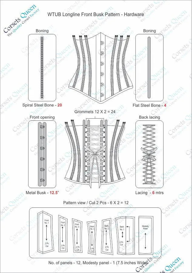 Francis Longline Waist Training Corset