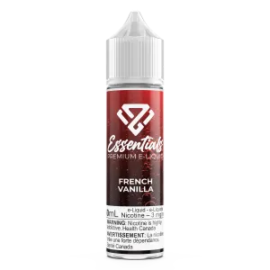 FRENCH VANILLA BY ESSENTIALS PREMIUM E-LIQUID - 60ML
