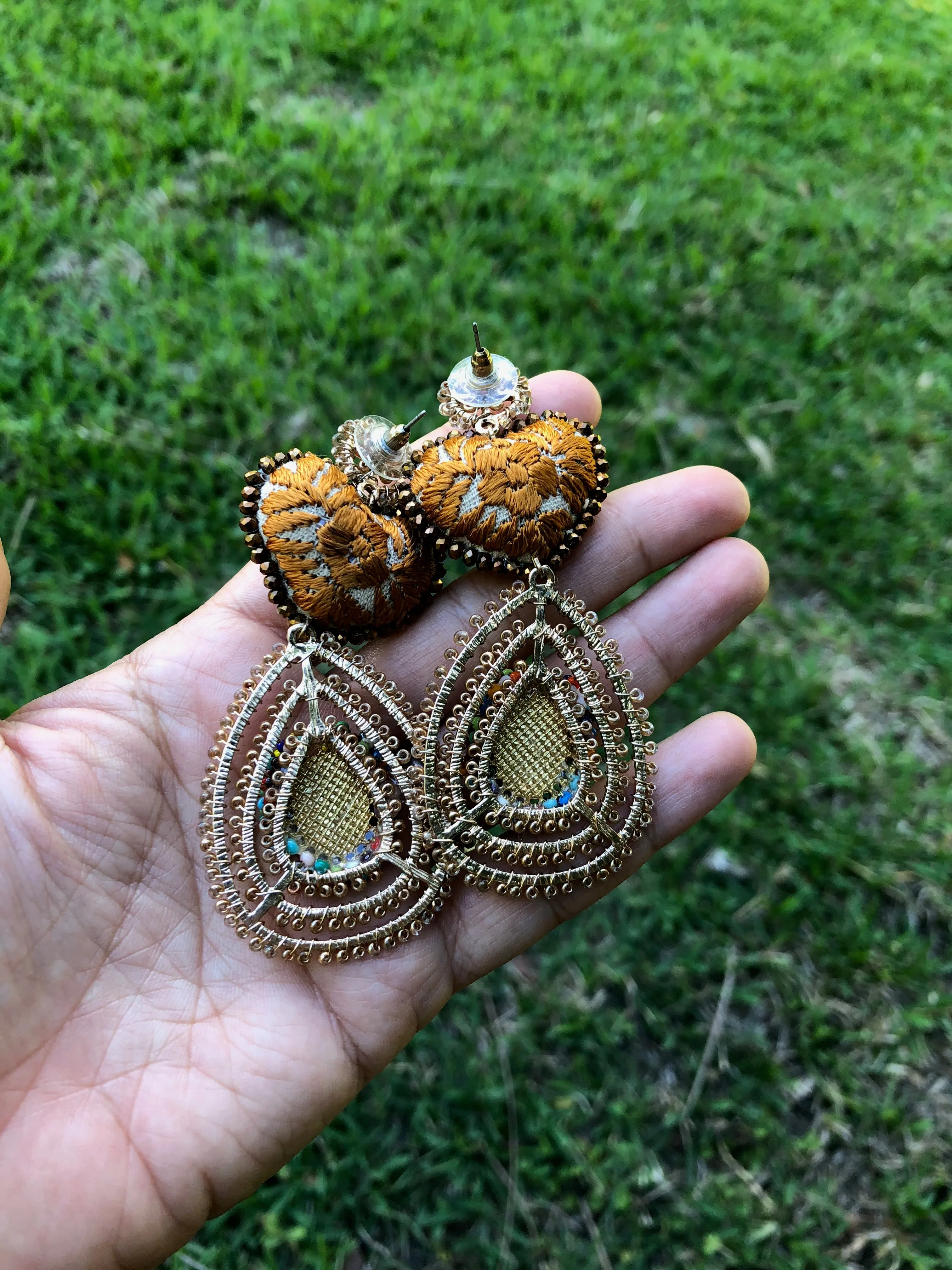 Frida Kahlo Statement Earrings