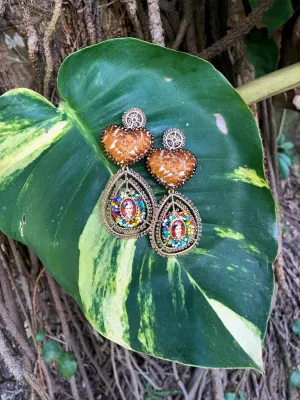 Frida Kahlo Statement Earrings