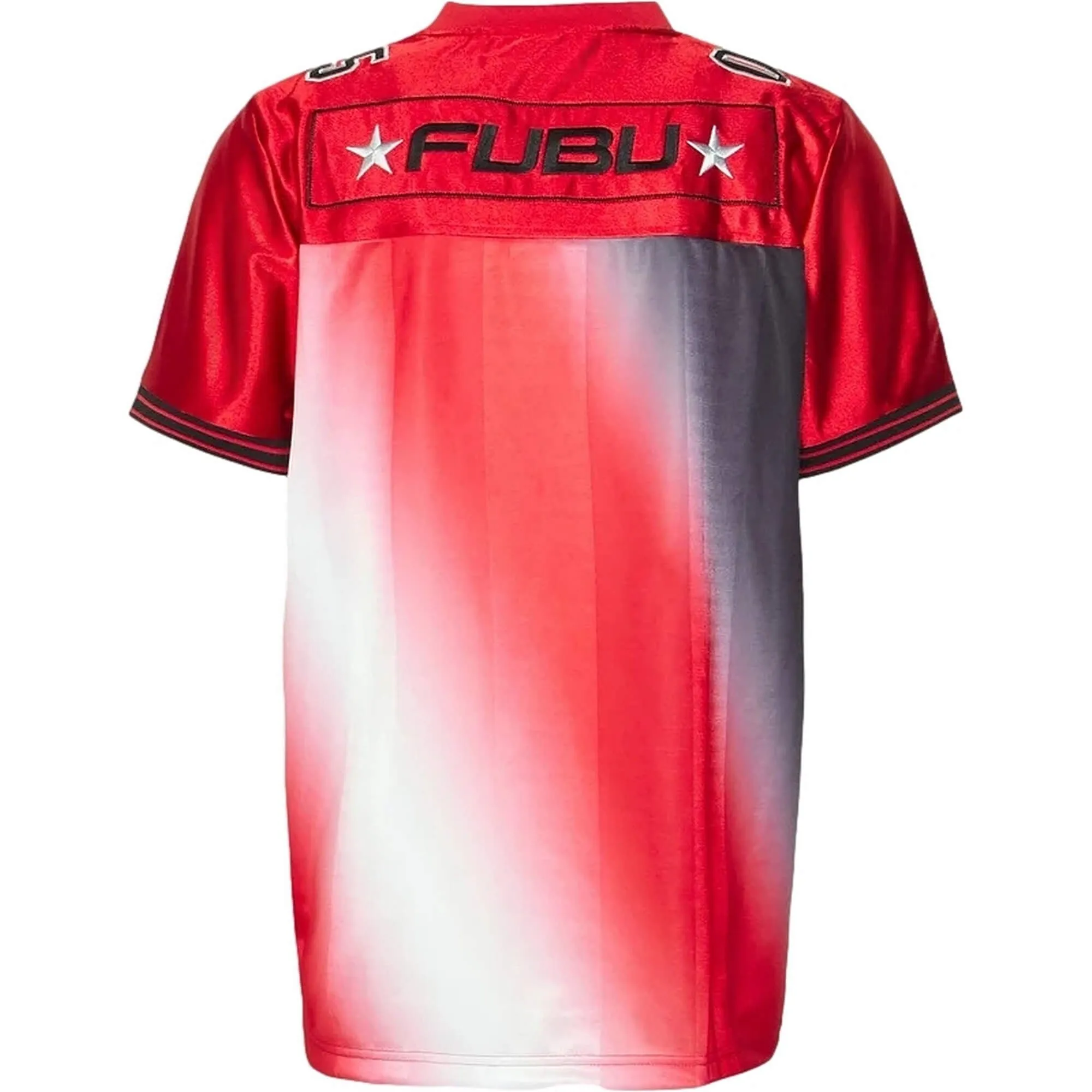 FUBU Corporate Gradient Football Jersey red/black/white