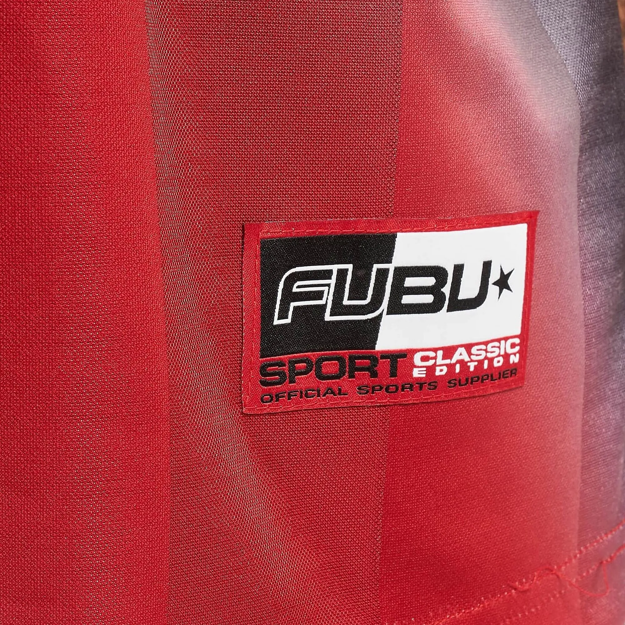 FUBU Corporate Gradient Football Jersey red/black/white