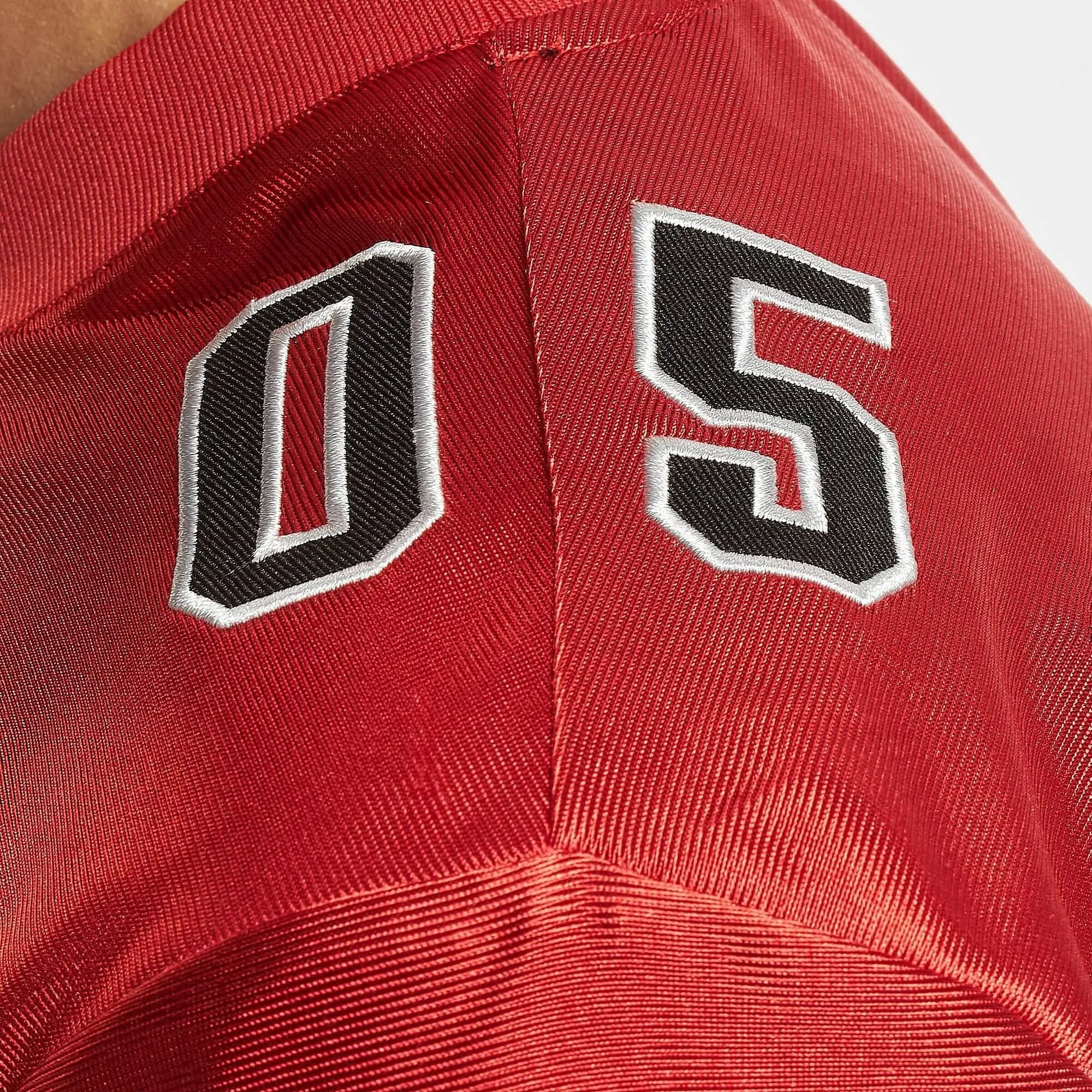 FUBU Corporate Gradient Football Jersey red/black/white
