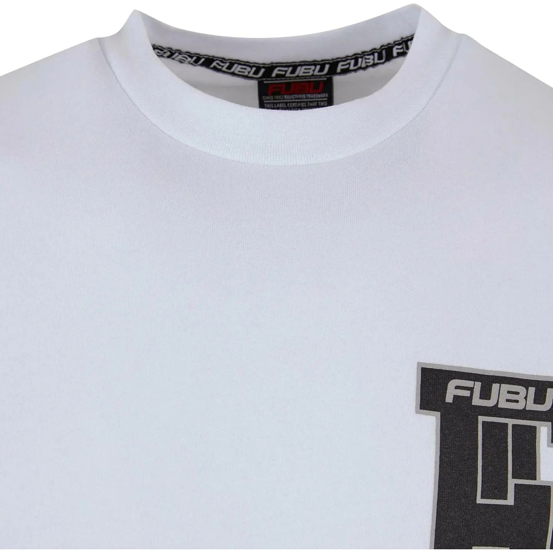 FUBU Corporate Tee white/black