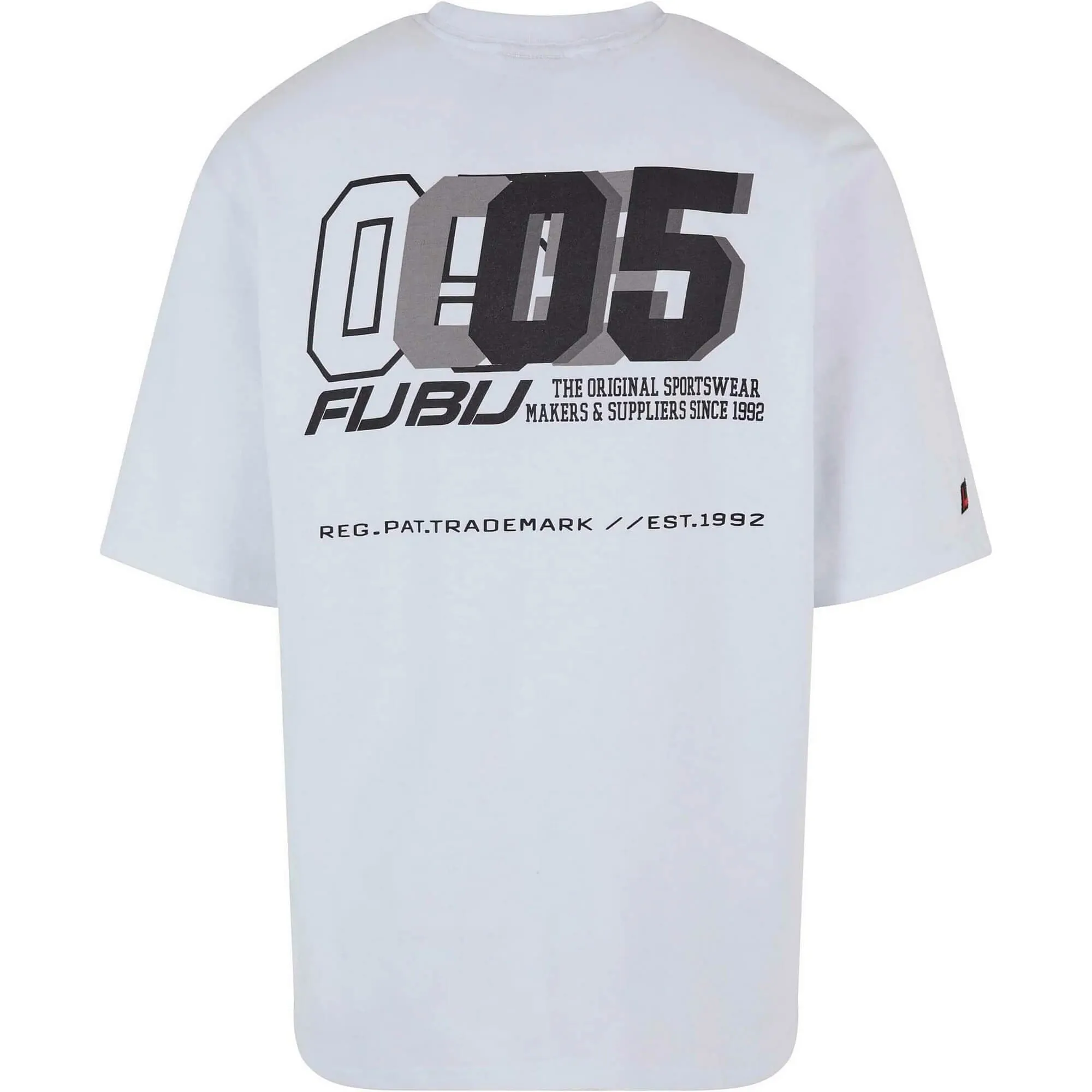 FUBU Corporate Tee white/black
