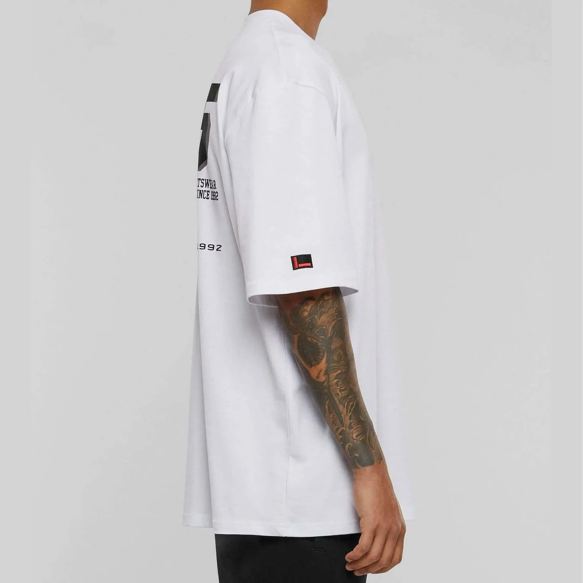 FUBU Corporate Tee white/black