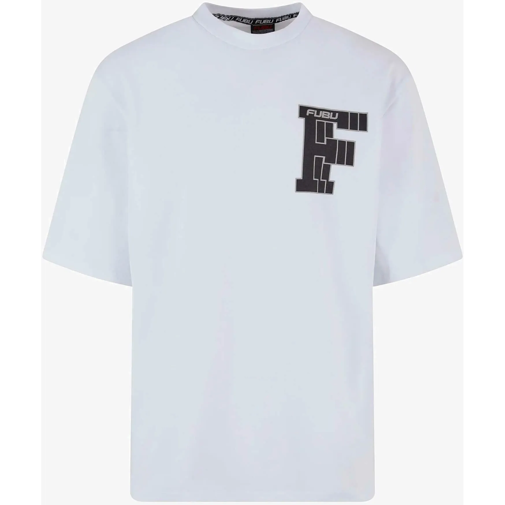 FUBU Corporate Tee white/black