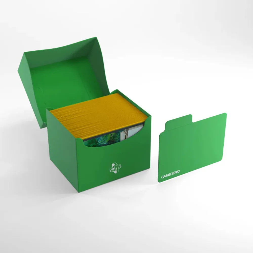 GameGenic - Side Holder Deck Box 100  (Green)