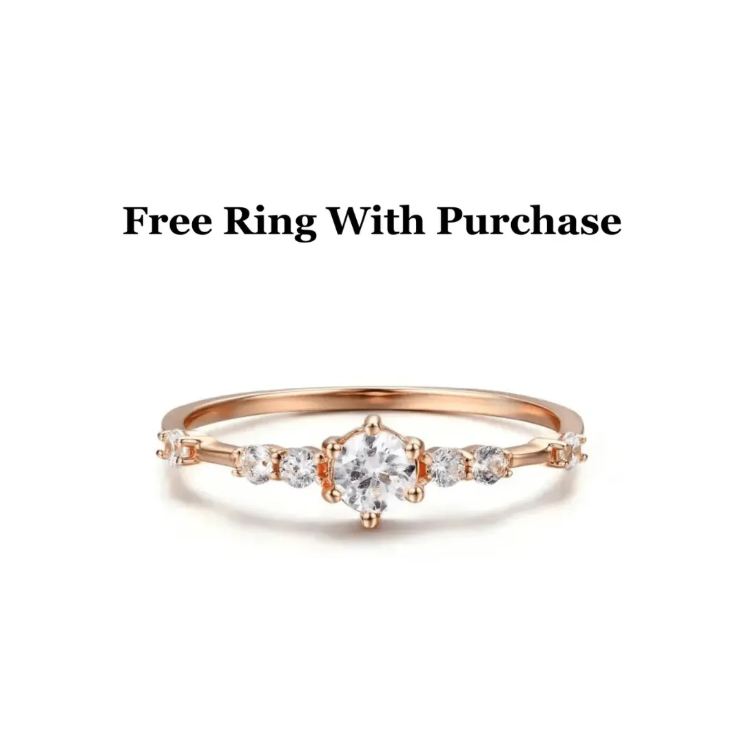 Genuine Lavender Amethyst Statement Ring