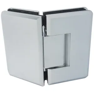 GGH Colette Series - Beveled Heavy Duty - Glass to Glass 135° (CH, BN, MBL, SB, PN, BBRZ, GM, ORB, W, AB, PB)