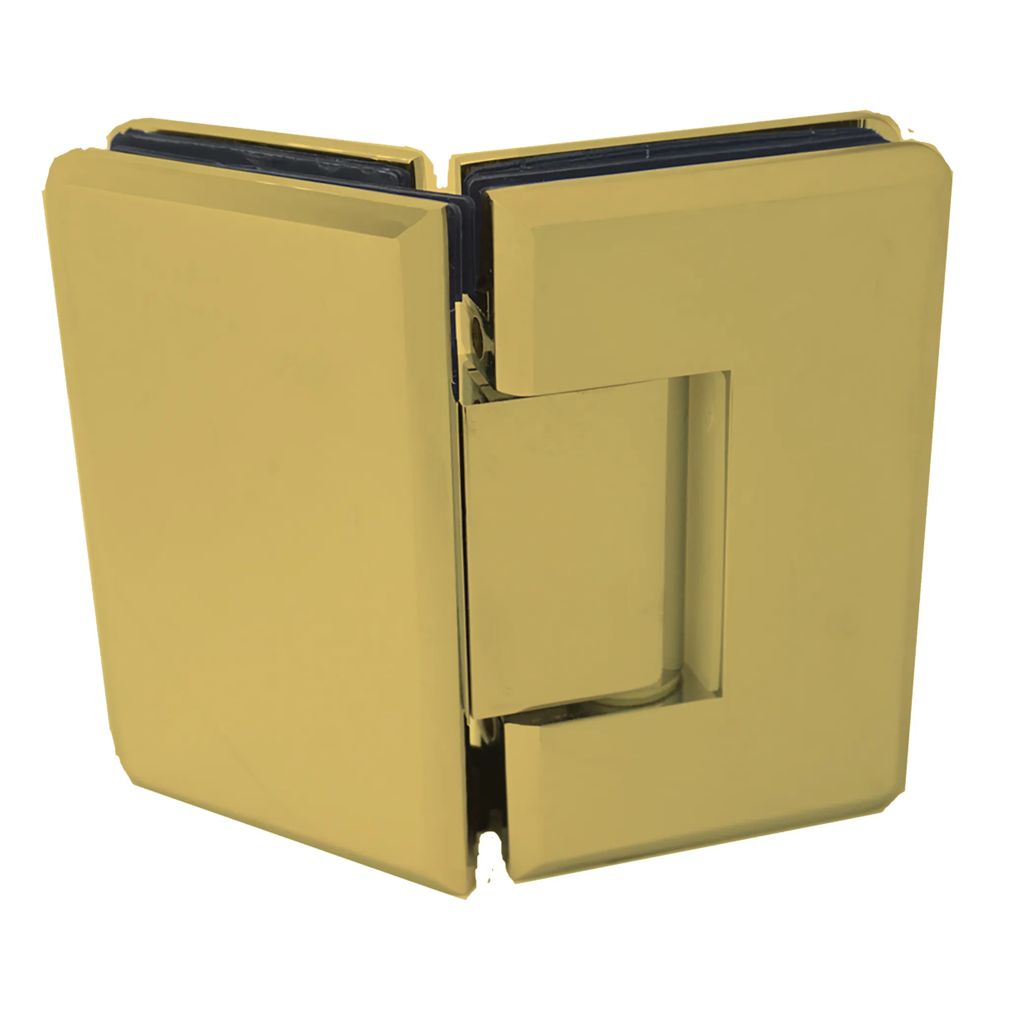 GGH Colette Series - Beveled Heavy Duty - Glass to Glass 135° (CH, BN, MBL, SB, PN, BBRZ, GM, ORB, W, AB, PB)