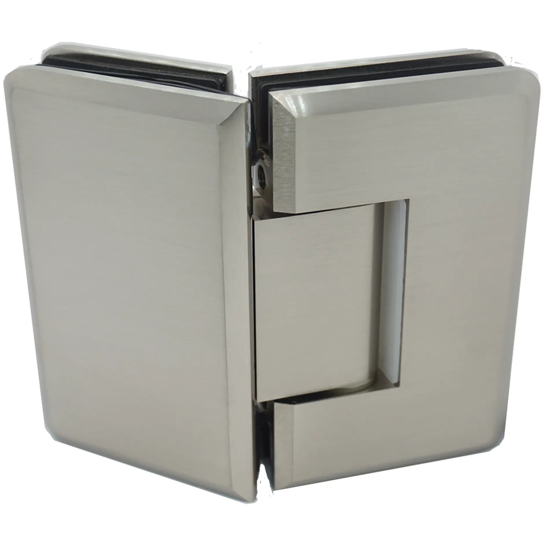 GGH Colette Series - Beveled Heavy Duty - Glass to Glass 135° (CH, BN, MBL, SB, PN, BBRZ, GM, ORB, W, AB, PB)