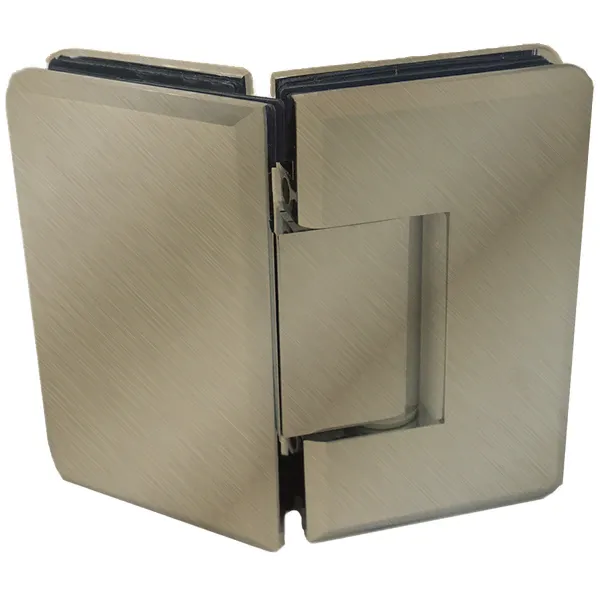 GGH Colette Series - Beveled Heavy Duty - Glass to Glass 135° (CH, BN, MBL, SB, PN, BBRZ, GM, ORB, W, AB, PB)