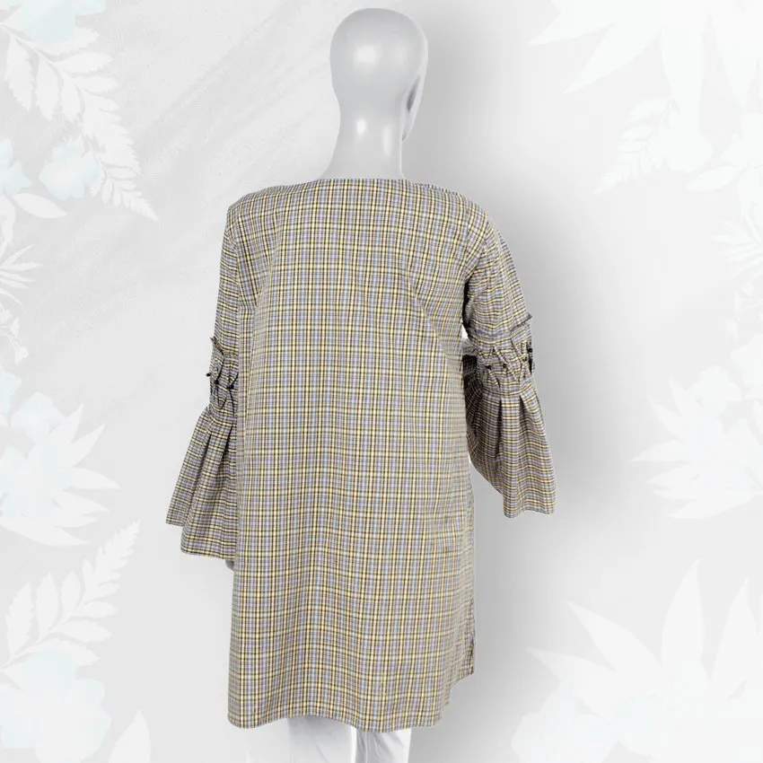 Girls Casual Emb Lawn Frock -EMBFRK-033