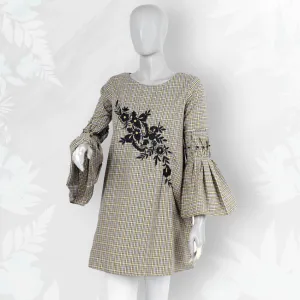 Girls Casual Emb Lawn Frock -EMBFRK-033