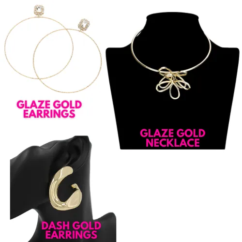 Glaze Gold Necklace (Choker)