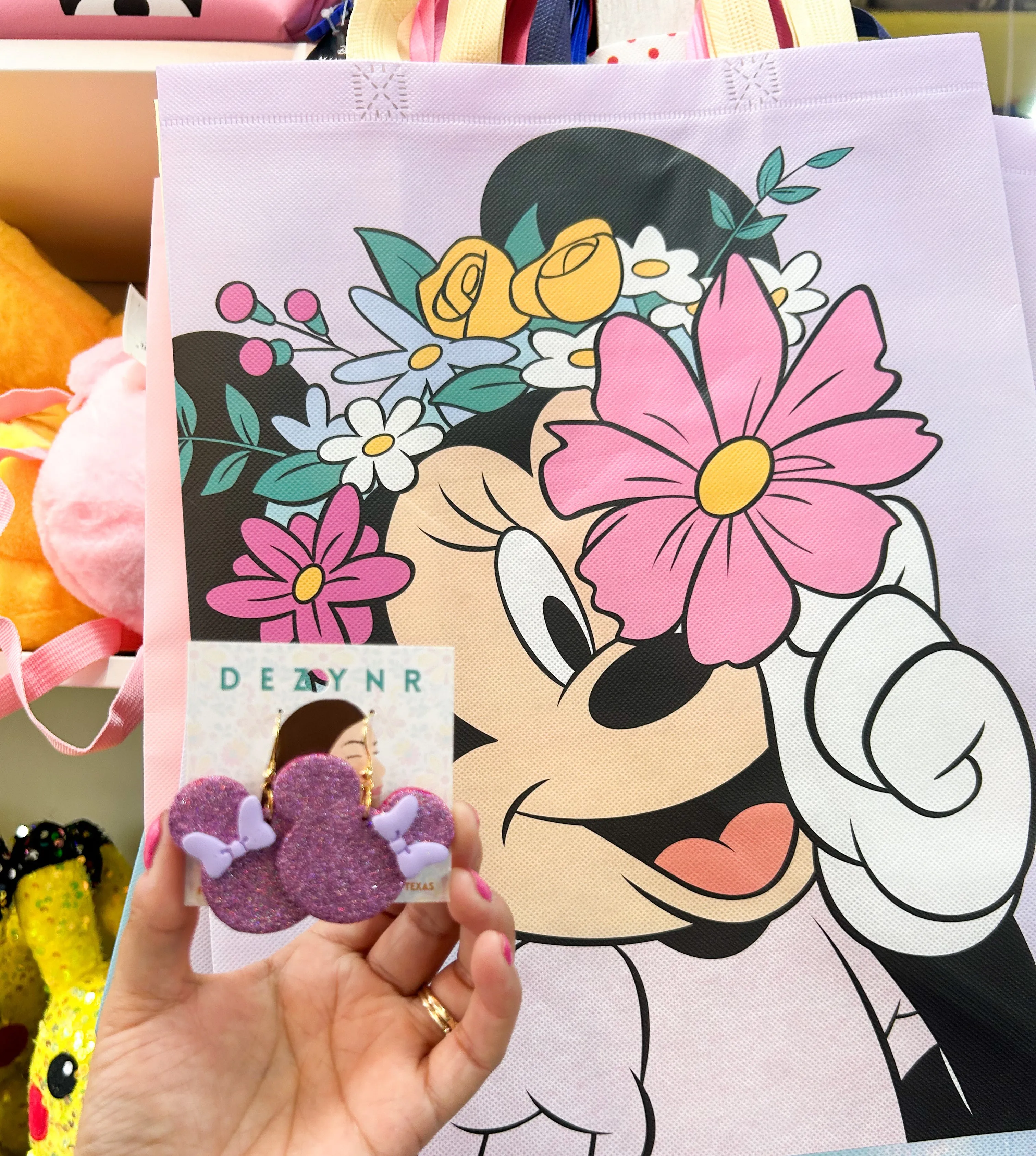 Glitter Minnie Mouse