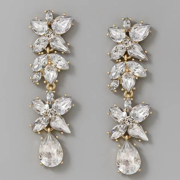 Goddess Glass Flower Earrings 3.0