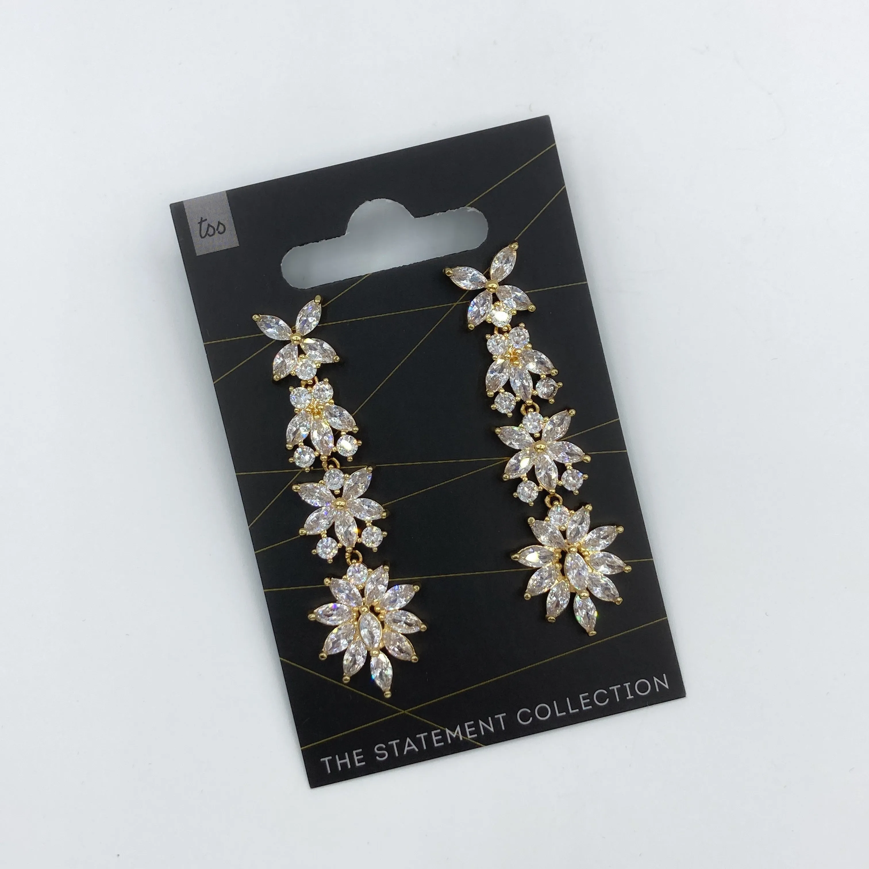 Goddess Status Earrings 10.0- Gold