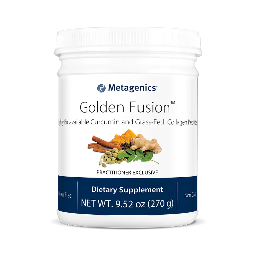 Golden Fusion™ <br>Highly Bioavailable Curcumin and Grass-Fed† Collagen Peptides