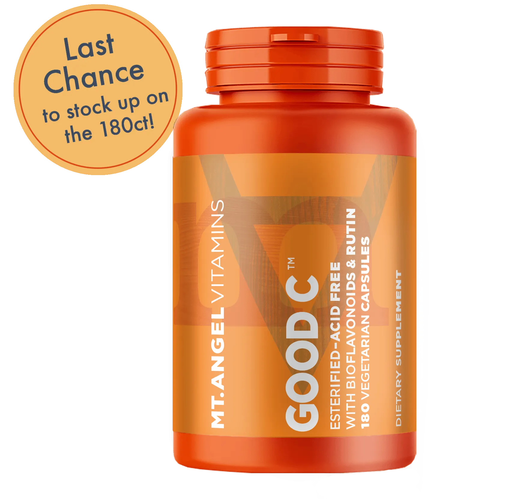 GOOD C Esterified-Acid Free - 180 Vegetarian Capsules