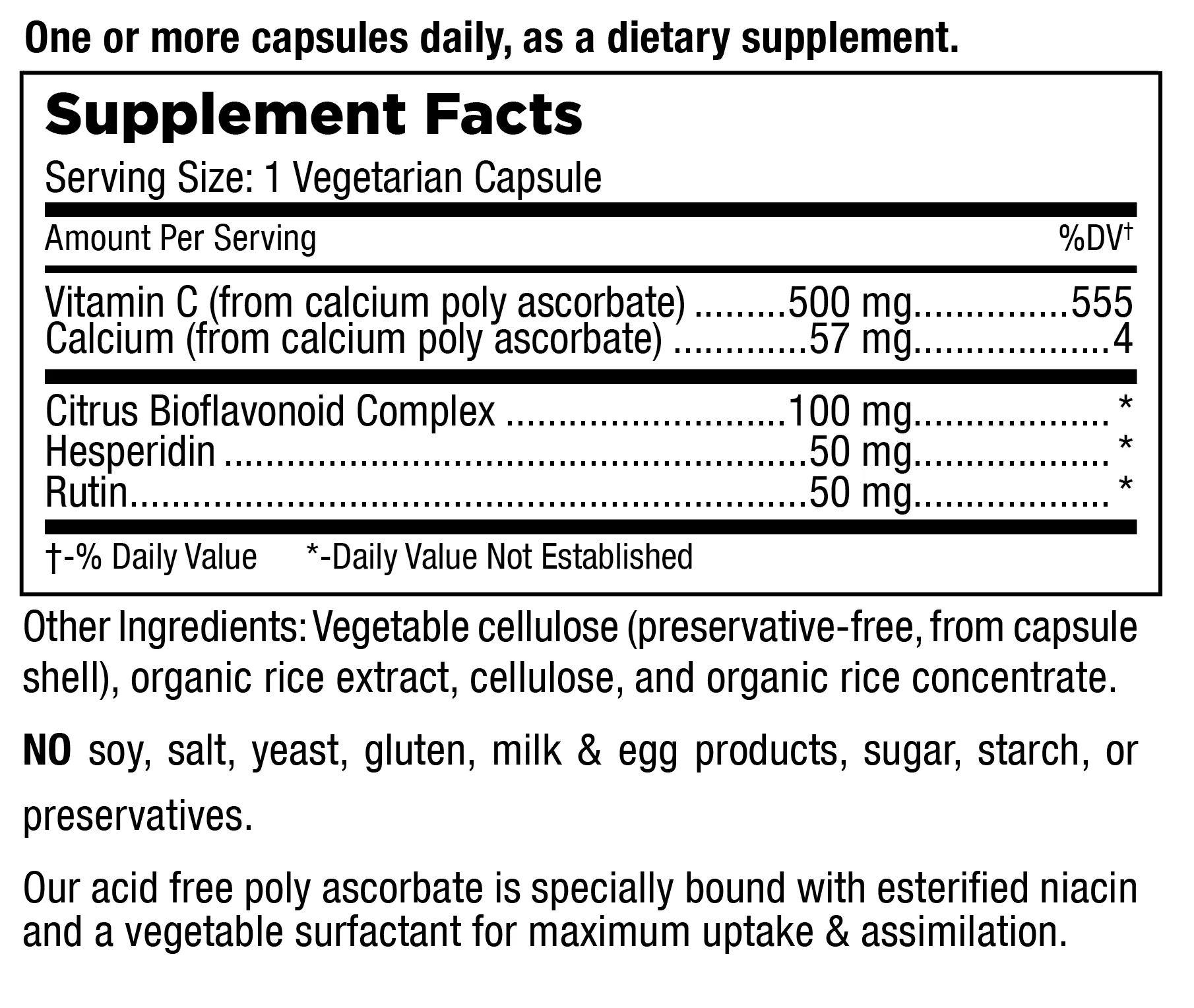 GOOD C Esterified-Acid Free - 180 Vegetarian Capsules