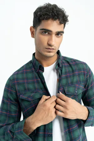 Green Casual Shirt