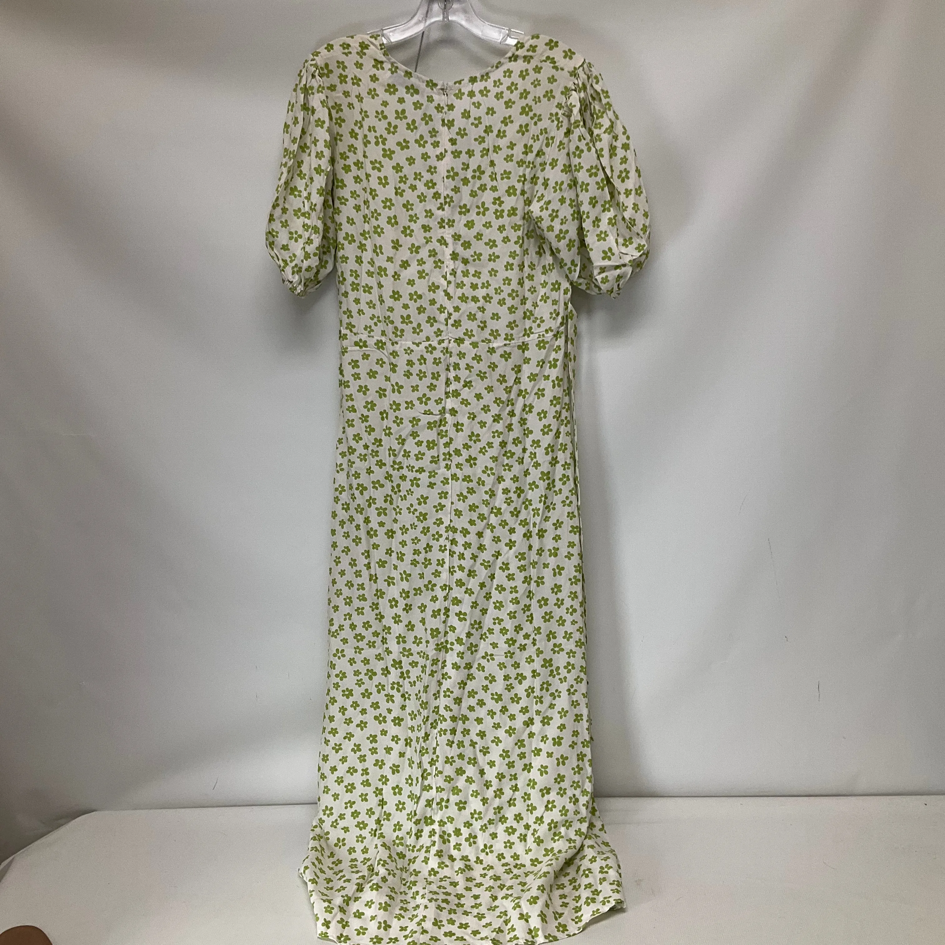 Green Dress Casual Midi Faithfull The Brand, Size 8